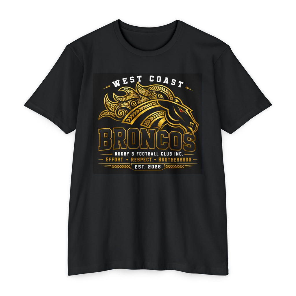 West Coast Broncos Rugby Cluby Vintage Tee